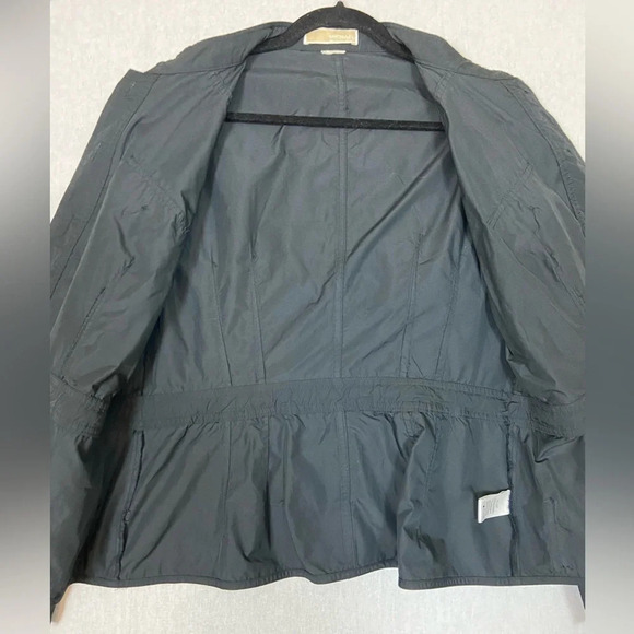 Michael  Kors Utility lightweight black jacket Sz M - Picture 4 of 11